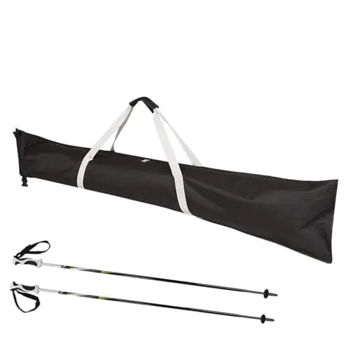Produktbild: Skitasche, Skisack Für Ski & Stöcke Skisack Für Ski Erwachsene Skistöcke 160cm Oder 180cm Wasserdicht Skibag Aufbewahrung Von Skiausrüstung Für Auto, Flugzeug, Schneereisen Und Outdoor-Abenteuer