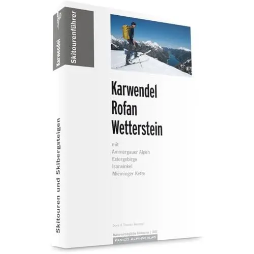 Produktbild: Skitourenführer Karwendel Rofan Wetterstein: mit Ammergauer Alpen, Estergebirge, Isarwinkel und Mieminger Kette