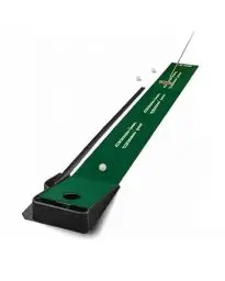 Produktbild: SKLZ Accelerator Pro Indoor Golf Putter für Zuhause, Golf-Zubehör, Tragbare Golf-Matte, Grün, 9ft / 275cm, Nicht zutreffend