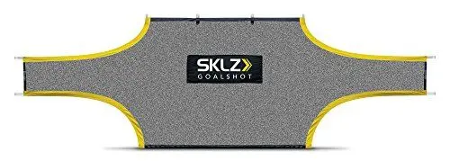 Produktbild: SKLZ Unisex-Youth 12'x7' goalshot 21 'x 7' Target Net Fußball Training Aids, Black and Yellow, 21ft x 7ft (UK Size)