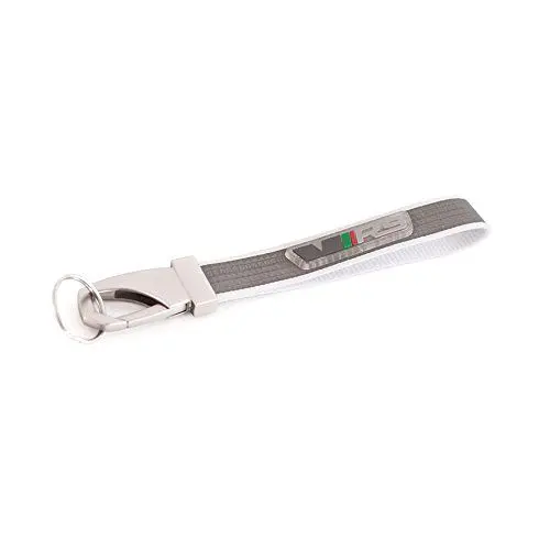 Produktbild: Skoda RS Schlüsselanhänger Schlaufe Anhänger Schlüsselband Accessoires Mvf46-003 Grau Einheitsgröße