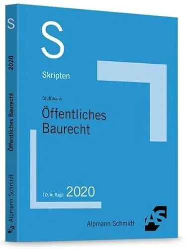 Produktbild: Skript Öffentliches Baurecht
