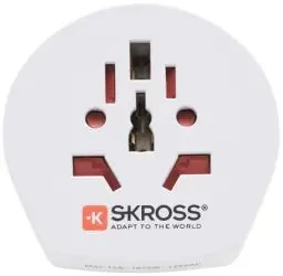 Produktbild: SKROSS | 1.500221-E | World to USA | Reiseadapter mit amerikanischem Standardstecker und Universalbuchse - Stoßfester Schutz