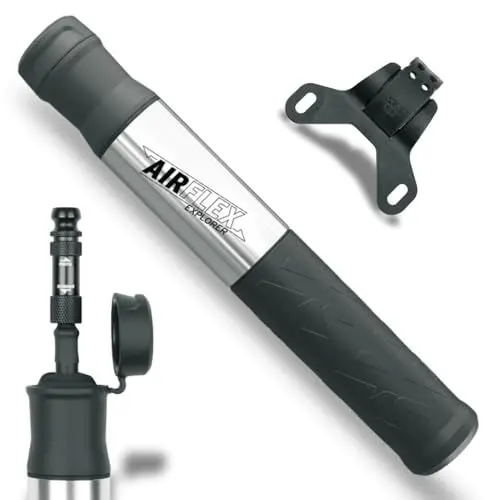 Produktbild: SKS GERMANY SKS Metaplast SKS Metaplast Airflex Explorer Minipumpe Schwarz 205mm SKS Metaplast SKS Metaplast Airflex Explorer Minipumpe Schwarz 205mm
