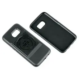 Produktbild: SKS GERMANY COMPIT COVER für Samsung S7 Handyhülle mit Befestigungsvorrichtung (kompatibel mit COMPIT-System, aus verschleißfestem 2-Komponenten Kunststoff, angenehme Haptik), schwarz