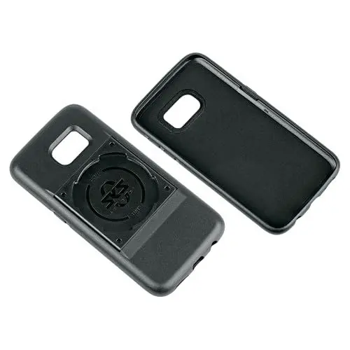 Produktbild: SKS GERMANY COMPIT COVER für Samsung S7 Handyhülle mit Befestigungsvorrichtung (kompatibel mit COMPIT-System, aus verschleißfestem 2-Komponenten Kunststoff, angenehme Haptik), schwarz