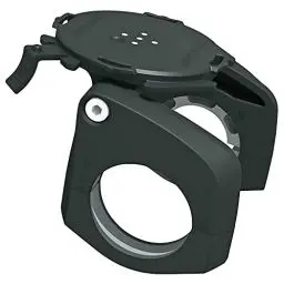 Produktbild: SKS GERMANY COMPIT Handyhalter zur Montage am Lenker (winkelverstellbare Smartphonehalterung für Fahrräder & E-Bikes, Lenkermontage 22,2 - 35 mm, Ausrichtung horizontal oder vertikal), schwarz