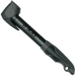 Produktbild: SKS GERMANY INJEX T-ZOOM BLACK Minipumpe (Luftpumpe für alle Ventilarten, T-Griff mit Teleskopfunktion, Hochdruckstufe, Ventilklemmhebel, max. Druck: 10 bar/144 PSI)