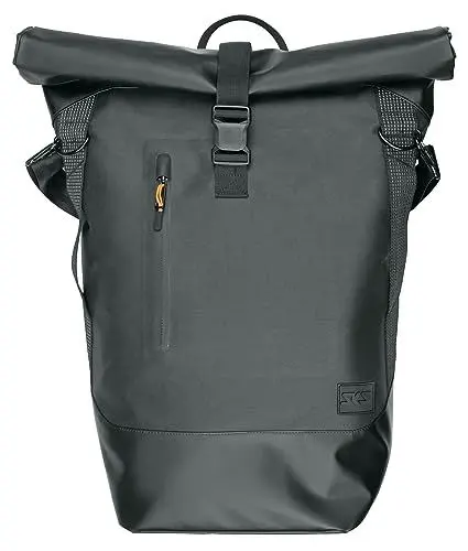 Produktbild: SKS GERMANY Infinity URBAN SIDEBAG Gepäckträgertasche (Fahrradtasche, Seitentasche für Gepäckträger, Wasserfest, Laptopfach, Rolltop, Reflektorstreifen, auch als Umhängetasche nutzbar)