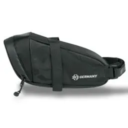 Produktbild: SKS GERMANY RACER STRAPS 800 Fahrradtasche für Rennrad, Fahrradzubehör (aerodynamische Tasche mit Klettverschlussbefestigung, laminierter & wasserdichter Reißverschluss mit Easy-Zip, Volumen: 0,8 l)