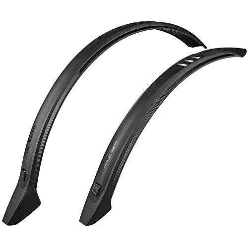 Produktbild: SKS GERMANY VELO 55 JUNIOR SET 24'' Schutzblech-Set (Spritzschutz für Kinder- und Jugendfahrräder, für Reifenbreite 42 - 50 mm, Winkelbefestigung, Strebenbefestigung optional erhältlich)