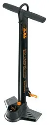 Produktbild: SKS GERMANY AIR-X-PLORER DIGI 10.0 Standpumpe (Luftpumpe für alle Ventilarten, LED-Digitalmanometer, Stahlrohr, Metallfuß, Soft-Touch-Griff, max. Druck: 10 bar / 144 PSI)