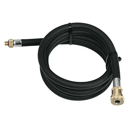 Produktbild: SKS Zubehör Schlauch mit Messingnippel für DV/SV für Rennkompressor, schwarz, 50 x 2 x 2 cm