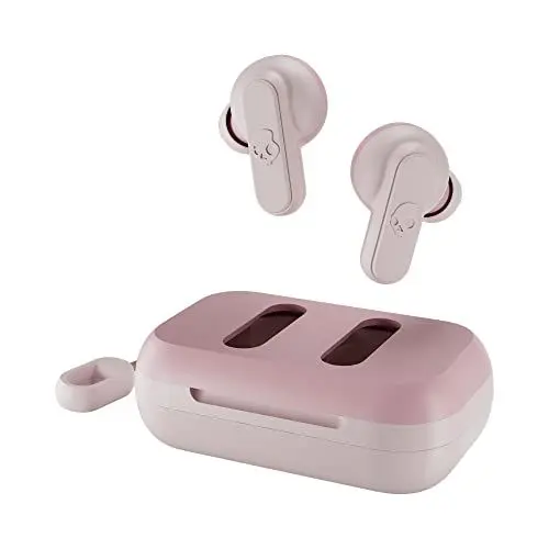 Produktbild: Skullcandy Dime In-Ear Wireless-Kopfhörer, 12 Std. Akkulaufzeit, Mikro, kompatibel mit iPhone, Android und Bluetooth-Geräten - Pink (Auslaufmodell)
