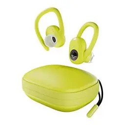 Produktbild: Skullcandy Push Ultra True Wireless Sport Kopfhörer mit Bluetooth-Technologie, Schweiß- und Wasserresistent (IP67), Insgesamt 40 Stunden Akkulaufzeit - Electric Yellow