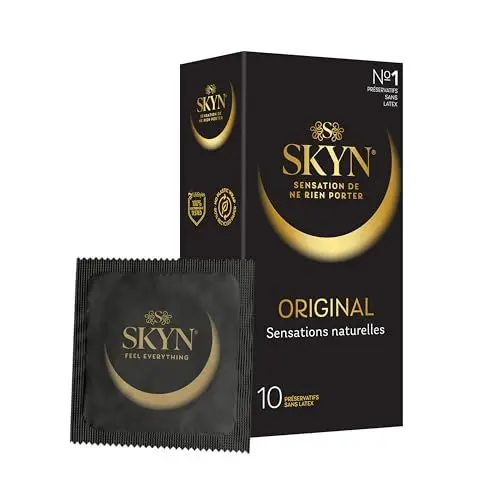Produktbild: SKYN Original (10 Stuck) Latex Frei Kondome, unsere Originelle Kondome, die mit unsere Lubes verwendbar sind