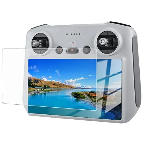 Produktbild: SKYREAT Mini 4 Pro Anti-Glare Displayschutzfolie für DJI RC/RC 2 Controller, HD Mattes gehärtetes Glas 9H Härte für DJI Mini 3/3 Pro Drohnenzubehör (2 Stück)