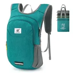 Produktbild: SKYSPER Faltbarer Rucksack 10L Ultraleicht Tagesrucksack Daypack Wanderrucksack Klein Outdoorrucksack mit Reflexstreifen für Wandern Reisen Sport