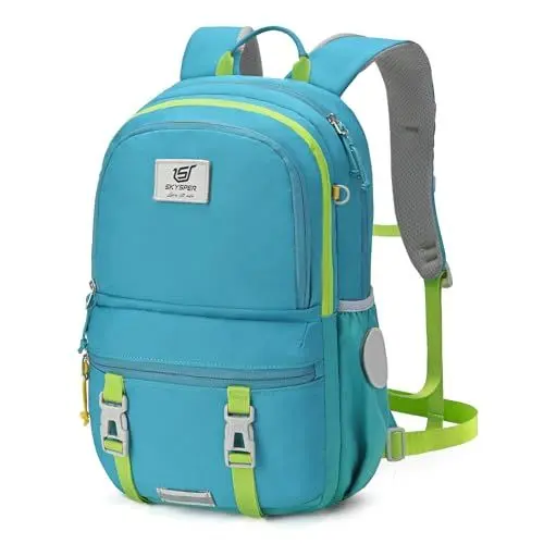 Produktbild: SKYSPER Schulrucksack 18L Rucksack mit Brustgurt Teenager Mädchen Tagesrucksack mit Hüftgurt Schulranzen Backpack für Schule Freizeit Travel & Outdoor
