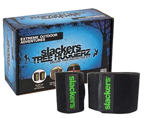 Produktbild: Schildkröt Slackers USA Baumschutz Set für Slackline, Ninja Line, Seilrutsche, Set für 2 Bäume, 980011