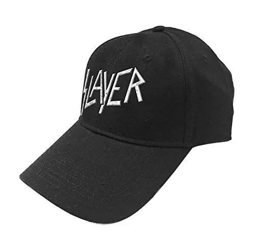 Produktbild: Slayer Baseball Cap Classic Band Logo Sonic Silber Nue offiziell Schwarz
