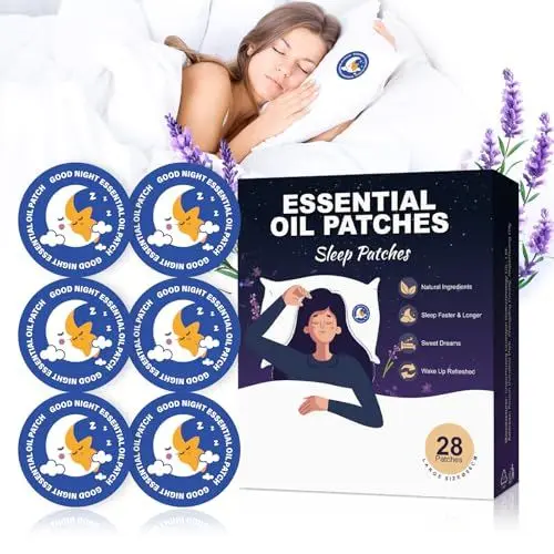Produktbild: Sleep patches, tiefschlafpflaster für erwachsene,super patch,schnell wirkende Inhaltsstoffe, ganz natürliche schlafpflaster zum durchschlafen, 28er packung -lavendel