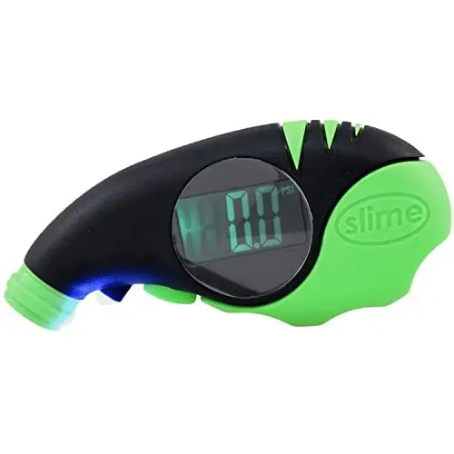 Produktbild: Slime 20475-95 Reifenmanometer, Elite Digital, Pressure Airlock-Technologie, Großer und Heller LCD-Bildschirm, 5-150 PSI