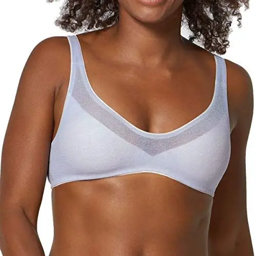 Produktbild: Sloggi Damen Oxygene Infinite Soft Bra Gepolsterter BH, SILVER SHADOW, L
