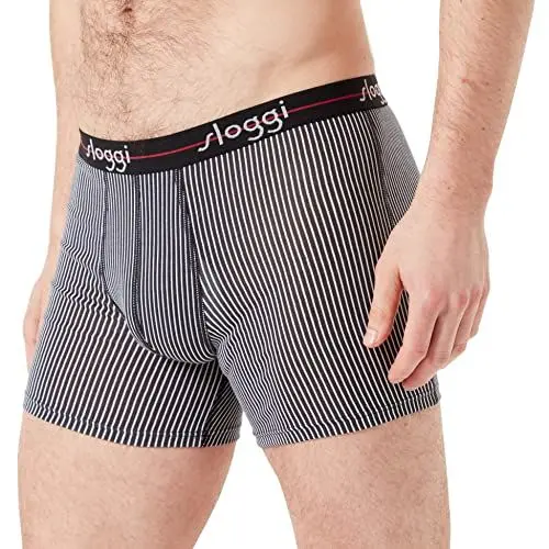 Produktbild: Sloggi Herren Start Short C2P box, RED - DARK COMBINATION, 6