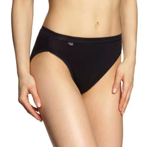 Produktbild: Sloggi Damen Basic+ Tai 2p Slip, Schwarz, 44 EU