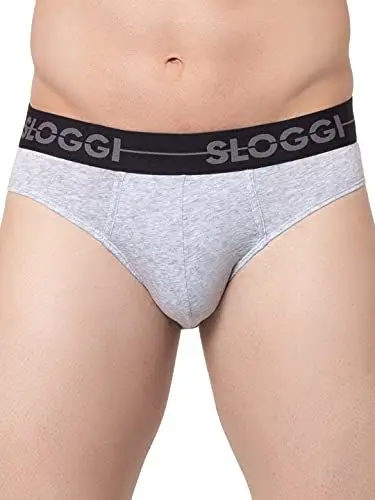 Produktbild: sloggi men Herren Go Mini C3P Slip, Light Grey Melange, 4