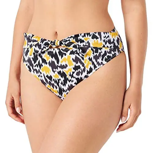 Produktbild: sloggi shore Damen Fancy Guppy High Leg Bikini-Unterteile, Brown - Dark Combination, XS
