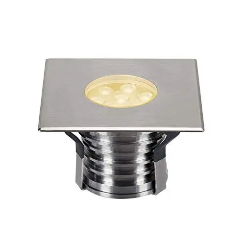 Produktbild: SLV Bodeneinbauleuchte DASAR 150 PREMIUM / LED Spot für Terrasse, Outdoor-Strahler, Einbau-Lampe Garten, Bodenlampe für Außen / IP67 3000K 17.0W 1200lm edelstahl