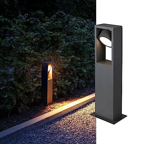 Produktbild: SLV ESKINA FRAME 45 | Stehleuchte, LED Außen-Beleuchtung für Wege, Eingänge, Outdoor Garten-Lampe, Außenleuchte | CCT switch 3000/4000K, IP65, 1200lm, LED Inside, anthrazit
