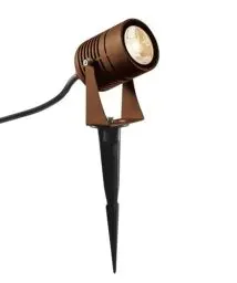 Produktbild: SLV LED SPIKE | Beleuchtung von Garten, Terrasse, Pflanzen, Wegen, Teich, Aussen-Leuchte, Mobile Leuchte, Spießleuchte, LED Strahler | IP55, rost, LED Inside, 3000K