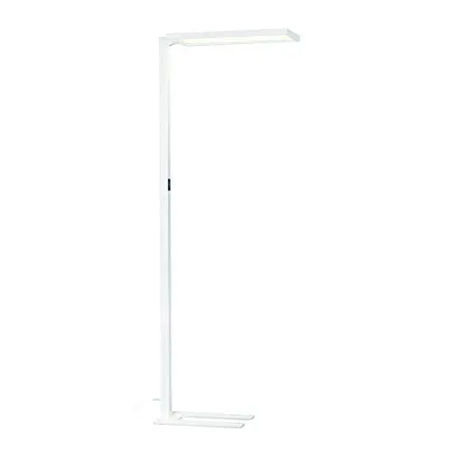 Produktbild: SLV WORKLIGHT |Stehleuchte, LED Innen-Beleuchtung, Bürobeleuchtung, Homeoffice-Leuchte, Lese-Lampe | 4000K, 79W, 7600lm, Weiß