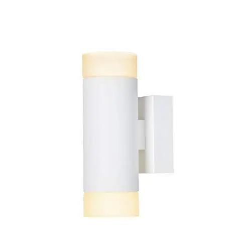 Produktbild: SLV Wandlampe ASTINA zur Innen-Beleuchtung von Wänden, Treppen, Eingängen | Wand-Strahler, Wandleuchte, Up- and Down-Light, Innenleuchte, Design-Leuchte, Flurlampe | 2x GU10, max. 10W, weiß