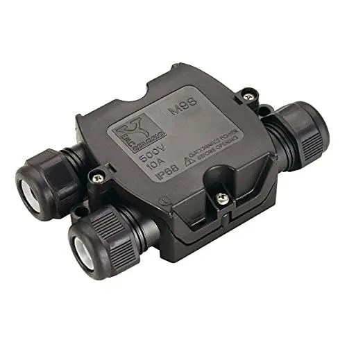 Produktbild: SLV elektrische Komponente IP 68 T-VERBINDERBOX / IP68 schwarz, 228726