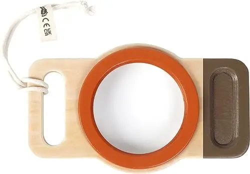 Produktbild: small foot Entdeckerspielzeug Lupe XXL Discover aus FSC 100%-zertifiziertem Holz, Outdoorspielzeug für Kinder ab 2 Jahren, 12435