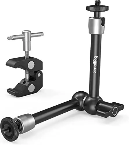 Produktbild: SMALLRIG 10 Zoll Magic Arm mit Super Clamp Large Crab Zangenclip für Monitor LED Licht - KBUM2732B
