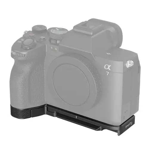 Produktbild: SMALLRIG A7IV A7RV A7SIII Baseplate für Sony Alpha 7 IV Alpha 7R V Kamera, mit Schnellwechselplatte (für Arca-Typ), mit Kaltschuhhalterung, mit 1/4