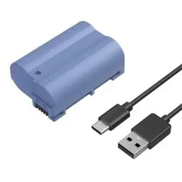 Produktbild: SMALLRIG Battery EN-EL15C 2400mAh Kamera Akku für Nikon Zf / Z8 / Z7 / Z6, wiederaufladbarer USB-C Schnelllade Kamera-Akku für Nikon Z7 II, Z6 II, Z5, D850, D810, D810A, D780, D750, D610, D500-4332