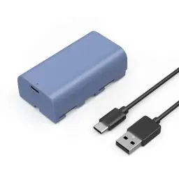 Produktbild: SMALLRIG Battery NP-F550 Akku 3500mAh Ersatzakku für Sony NP-F550 F570 F750 F770 F950 F960 F970, USB-C schnell aufladbarer Kamera-Akku für Monitore, LED-Videoleuchten, Camcorder - 4331