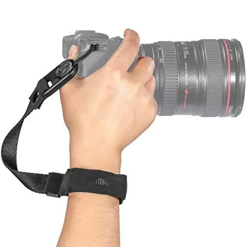 Produktbild: SMALLRIG Kamera Handschlaufe Neopren Kamera Handgelenkschlaufe Trageschlaufe für Canon für Nikon für Sony für Fujifilm für Olympus DSLR SLR -PSW2398
