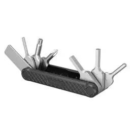 Produktbild: SMALLRIG Kamera Multitool Werkzeug mit Schraubendreher und Schraubenschlüssel, Folding Screwdriver Tool Set mit 7 Funktionswerkzeugen im Lieferumfang Enthalten für Kamera Rig, Schwarz - 4681