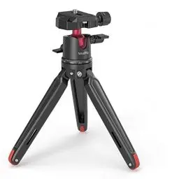 Produktbild: SMALLRIG Kamerastativ Leichtes Mini-Reisestativ aus Aluminium mit 1/4 Schraubbefestigung stativ für GoPro,Smartphone,DSLR - BUT2664