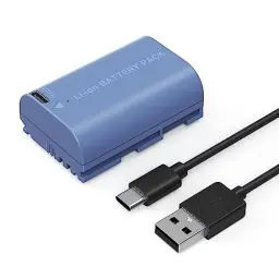 Produktbild: SMALLRIG LP-E6NH LP E6NH 2400mAh Battery Akku für Canon R5/R6/R7 Kamera, Kamera-Akku mit USB-C 2,5 Stunden Schnellladung für Canon R, R5C, 5D II/III/IV, 6D, 6D II, 7D, 7D II, 60D, 60Da, 70D, 80D -4264