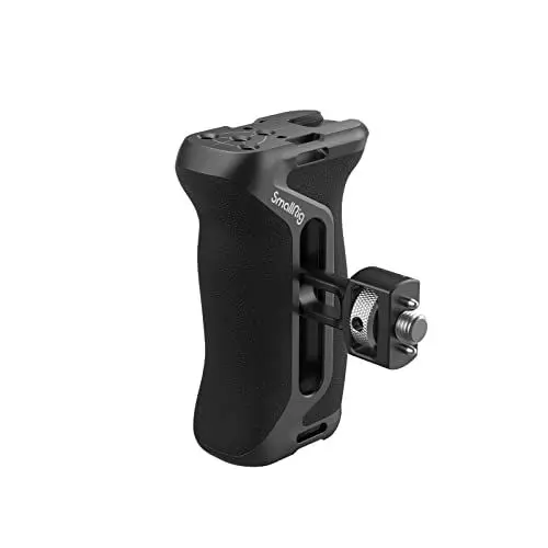 Produktbild: SMALLRIG Locating Side Handle for ARRI, 36 mm nach Oben/unten verstellbar, Linke oder rechte Seite, ergonomischer Handgriff für Kamerakäfige, integriertes 1/4