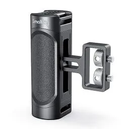 Produktbild: SMALLRIG Mini Seitengriff Side Handle mit doppelter 1/4”-20 Schrauben für DSLR Kamera Cage, Up and Down Adjustable, Links oder rechts montierbar, Maximum Load 3.5kg - 2916