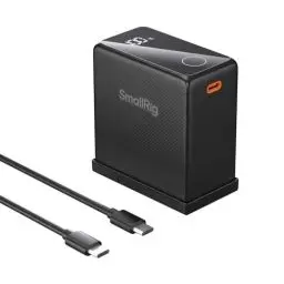 Produktbild: SMALLRIG NP-F970 10500mAh Replacement Battery für Sony NP-F970 F750 F550, PD 36W USB-C 3,5 Stunden Schnellladung, Kamera Akku mit OLED-Bildschirm für Kamera, LED-Videoleuchte, Camcorder, Schwarz -4469